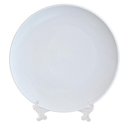 Бяла чиния MOON (26 см)