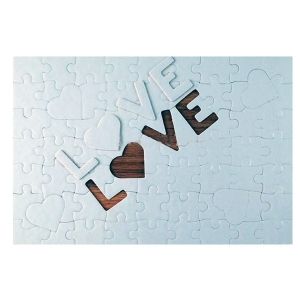 Пъзел - LOVE, 20 x 29 см (гланцов картон)