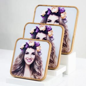 Фоторамка с бамбукова основа 