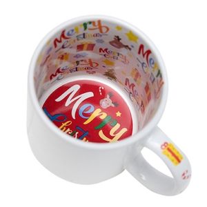 Чаша с вътрешност и дръжка MERRY CHRISTMAS